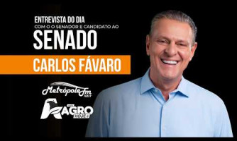 Entrevista Exclusiva Carlos Fávaro - Recandidatura ao Senado!!!