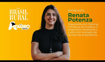 ENTREVISTA COM RENATA POTENZA - JORNAL BRASIL RURAL