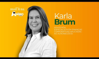 ENTREVISTA COM KARLA BRUM - JORNAL BRASIL RURAL